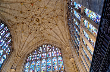 Interior of Winchester Cathedral