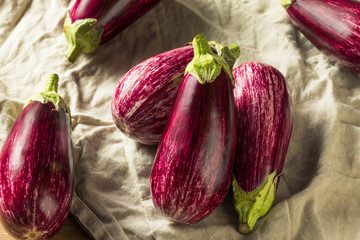 Raw Purple Organic Gaffiti Eggplant