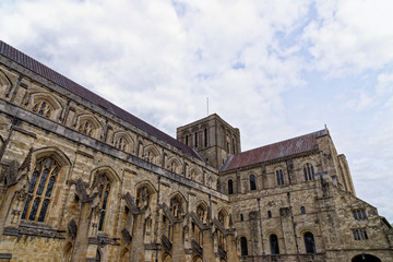 Fototapeta na wymiar Winchester Cathedral - Hampshire UK