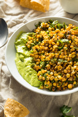 Homemade Roasted Street Corn Salad Dip