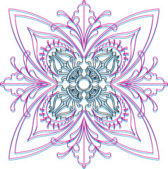 Mandala vajra ornament yoga meditation 