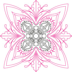 Mandala vajra ornament yoga meditation 