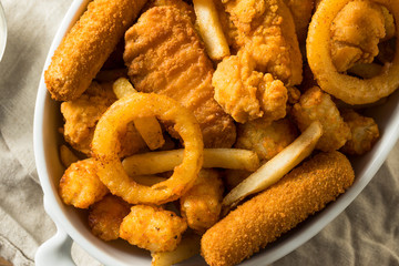 Homemade Deep Fried Munch Basket
