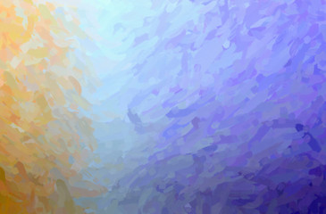Fototapeta na wymiar Abstract illustration of blue and purple Impressionist Impasto background