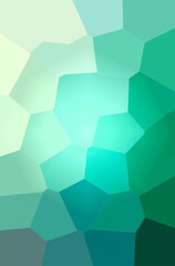 Fototapeta premium Abstract illustration of green, yellow Giant Hexagon background