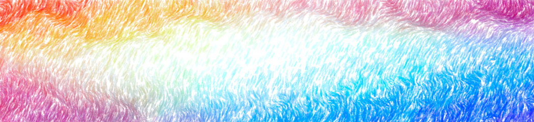 Illustration of abstract Blue, Yellow And Red Abstract Color Pencil Banner background.