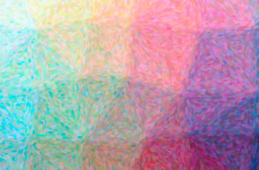 Abstract illustration of red Impressionist Pointlilism background