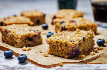 Blueberry Quinoa Oats Breakfast cakes