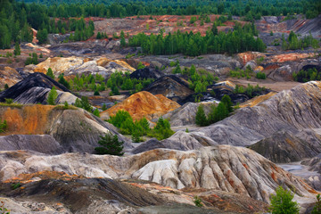 landscape of ural mars