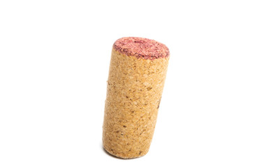 wine cork isolated