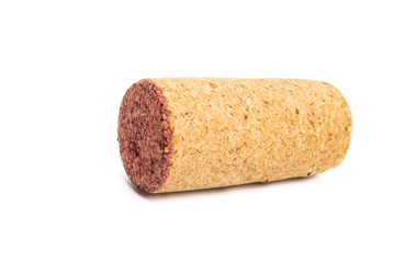 wine cork isolated