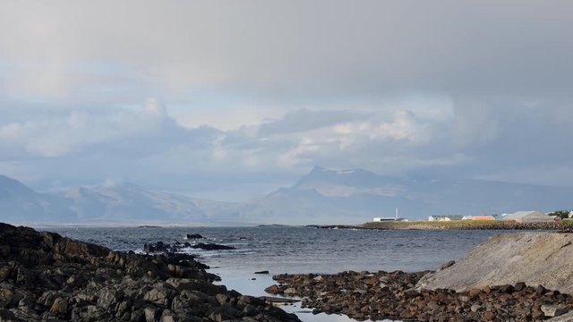 Ytri Tunga - Beach of seals, Iceland.