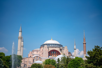 Fototapeta na wymiar Hagia Sophia Museum Istanbul
