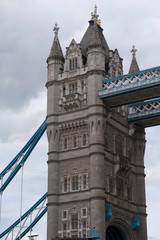 Fototapeta na wymiar Tall Tower Bridge