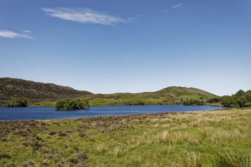 Fototapeta na wymiar Loch Tarff (Near Loch Ness) - Fort Augustus, Highlands, Scotland, United Kingdom