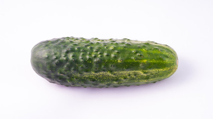 cucumber on white background