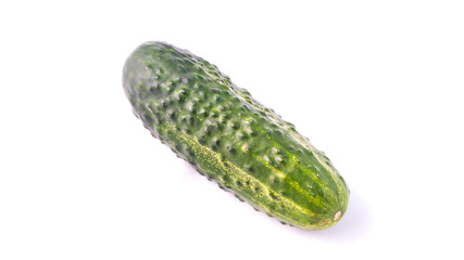 cucumber on white background
