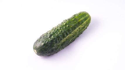 cucumber on white background