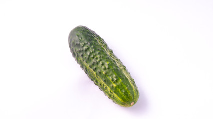 cucumber on white background