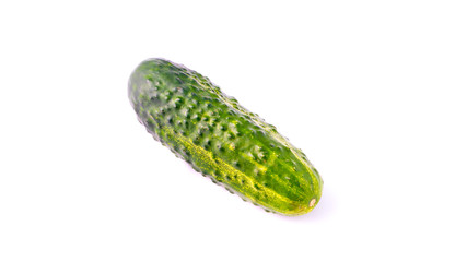 cucumber on white background