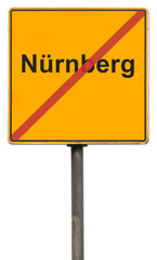 Nürnberg, road billboard 