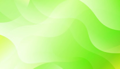 Wave Abstract Background. For Design Flyer, Banner, Landing Page. Vector Illustration with Color Gradient.