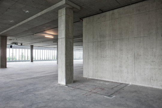 View of empty office space