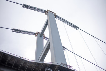 Fototapeta premium Part of Fatih Sultan Mehmet Bridge