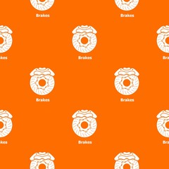 Brakes pattern vector orange for any web design best