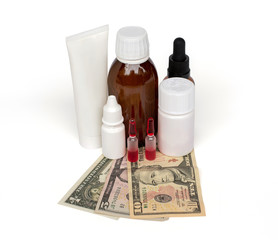 Medicines with dollars