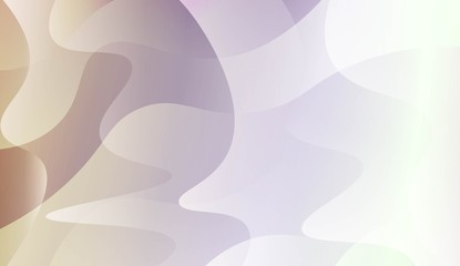 Abstract Shiny Waves. For Creative Templates, Cards, Color Covers Set. Vector Illustration with Color Gradient.