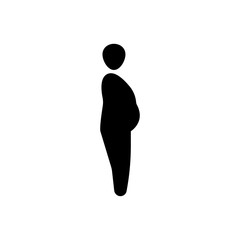 Pregnancy icon illustration isolated vector sign symbol