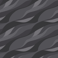 Abstract pattern wavy flat color design