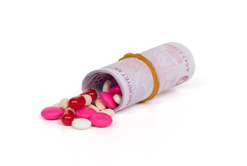 Drugs with Turkish Lira