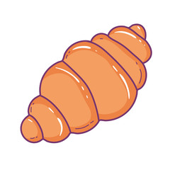 Isolated bread design vector illustration