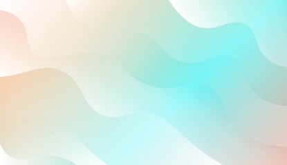 Obraz na płótnie Canvas Modern Background With Wave Gradient Shape. For Your Design Wallpapers Presentation. Vector Illustration with Color Gradient.