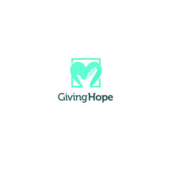 best original logo designs inspiration and concept for giving hope love charity by sbnotion 