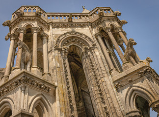 Fototapeta na wymiar Cathedrale Notre-Dame de Laon