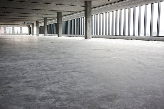 View of empty office space