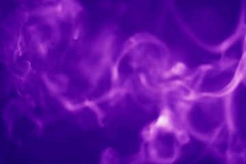 Fototapeta na wymiar Purple smoke