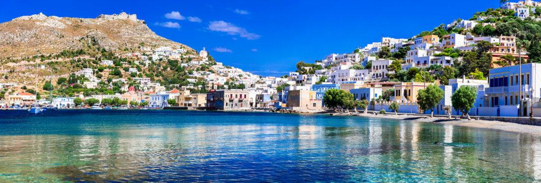 Traditional authentic Greece - beautiful island Leros in Dodecanese © Freesurf