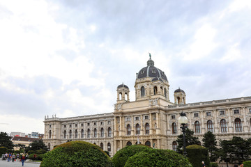 Obraz premium VIENNA, AUSTRIA - APRIL 26, 2019: Beautiful view of Natural History Museum