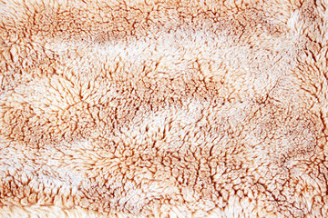 Beige fur background