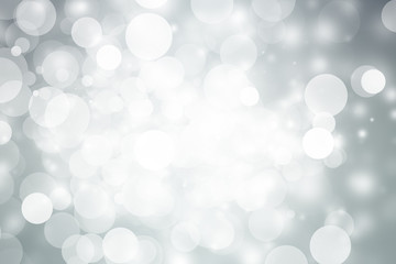 white blur abstract background. bokeh christmas blurred beautiful shiny Christmas lights