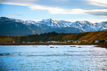 Mountains in Kaikoura, New Zealand