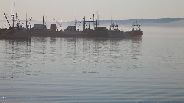 port de p&ecirc;che en Nouvelle-&Eacute;cosse