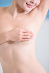 Fototapeta premium Sexy woman breast