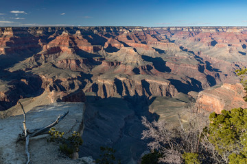 Fototapeta na wymiar Grand Canyon National Park Mohave Point Beautiful Viewpoint Arizona