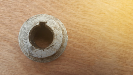 Puley from stainless, technology in the engine world so that the rotation becomes as desired