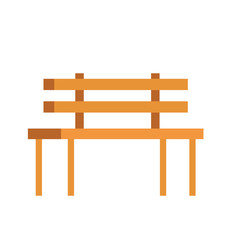 wooden park chair classic icon